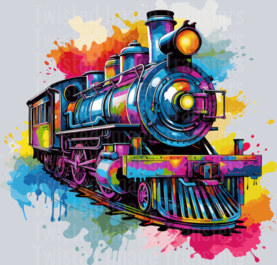 Train Color Drip