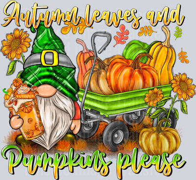 Autumn Leaves Gnome
