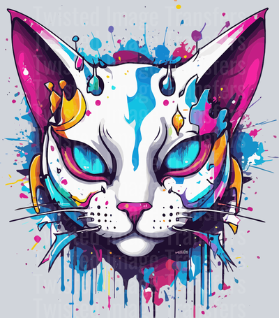 Mad Cat Color Drip
