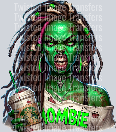 Halloween Mombie & Coffee