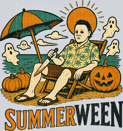 Summerween Ghosts on Beach
