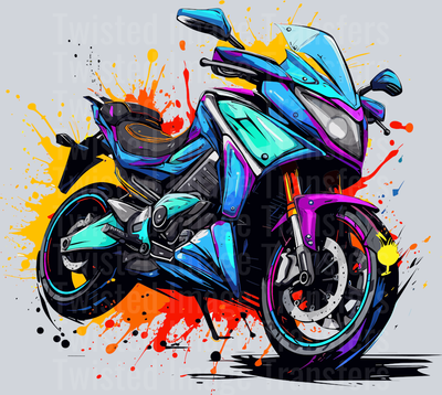 Speed Bike Color Drip