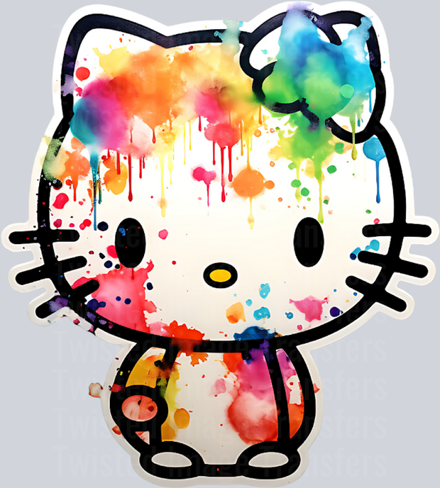 Hello Kitty – Twisted Image Transfers