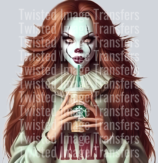 Scary Woman in Mama Hoodie