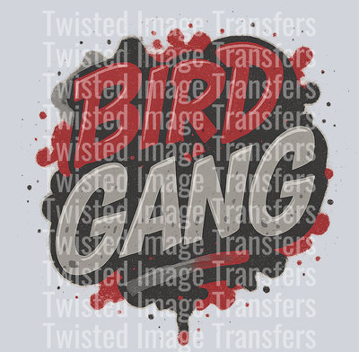 Bird Gang Color Drip