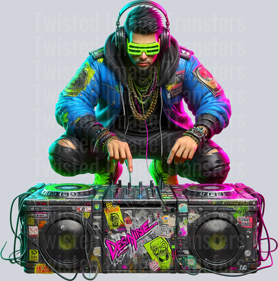 Color Drip Jamming Street DJ_