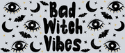 Bad Witch Vibes 16oz UV DTF Libby Wrap