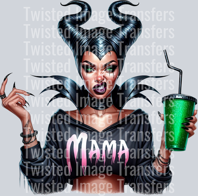 Lip Raised Halloween Mama