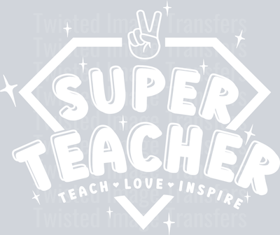 Super Teacher White