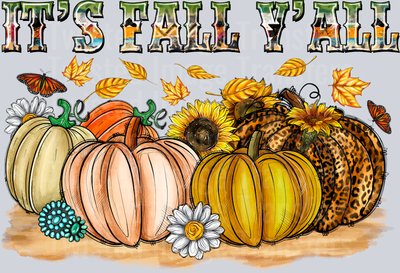 Fall Yall with Pumpkins