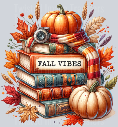 Fall Vibes Book Stack Fall_Thanksgiving