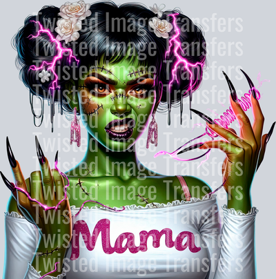 Halloween Green Mama