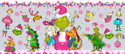 G Man in Pink & Friends Holding Trees