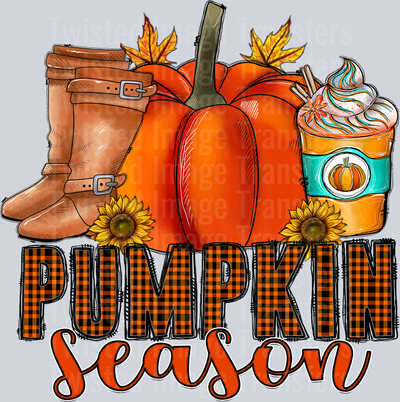Pumpkin Season and Boots