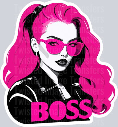 Boss Girl in Pink Shades