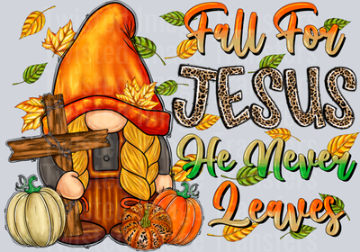 Jesus Never Leaves Gnome
