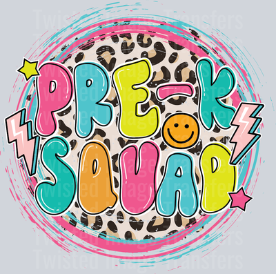 Pre K Squad Circle