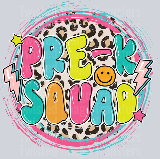 Pre K Squad Circle