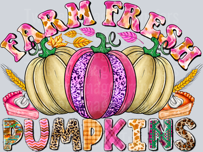 Farm Fresh Pink Pumpkin