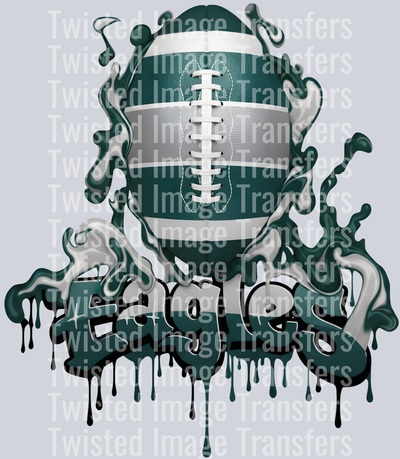 Philadelphia Color Drip Football