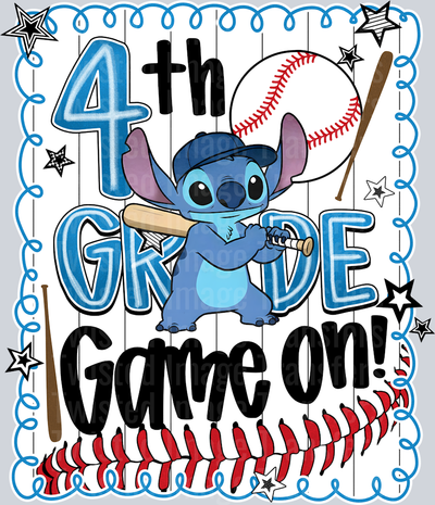Stitch Game on 4th Grade