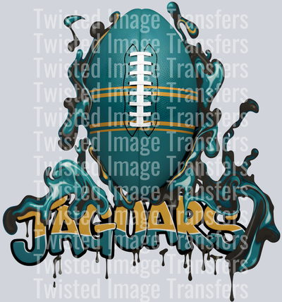 Jags Color Drip Ball