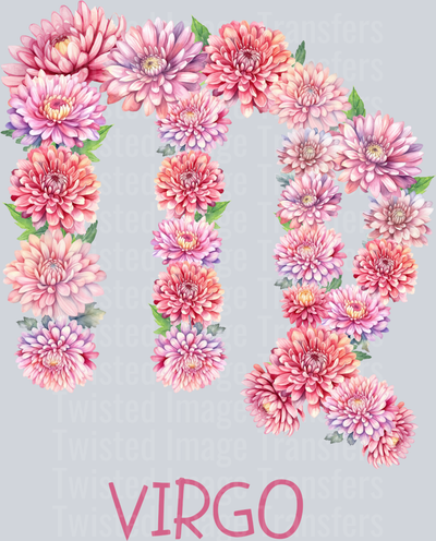 Virgo Floral Symbol