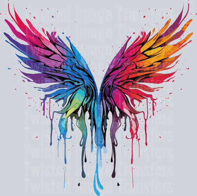 Wings Color Drip