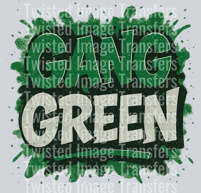 Gang Green Colors