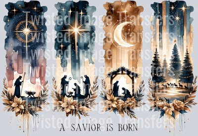 Paint Strokes Savior is Born