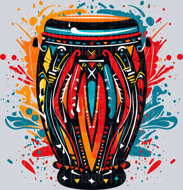 Drum Color Drip